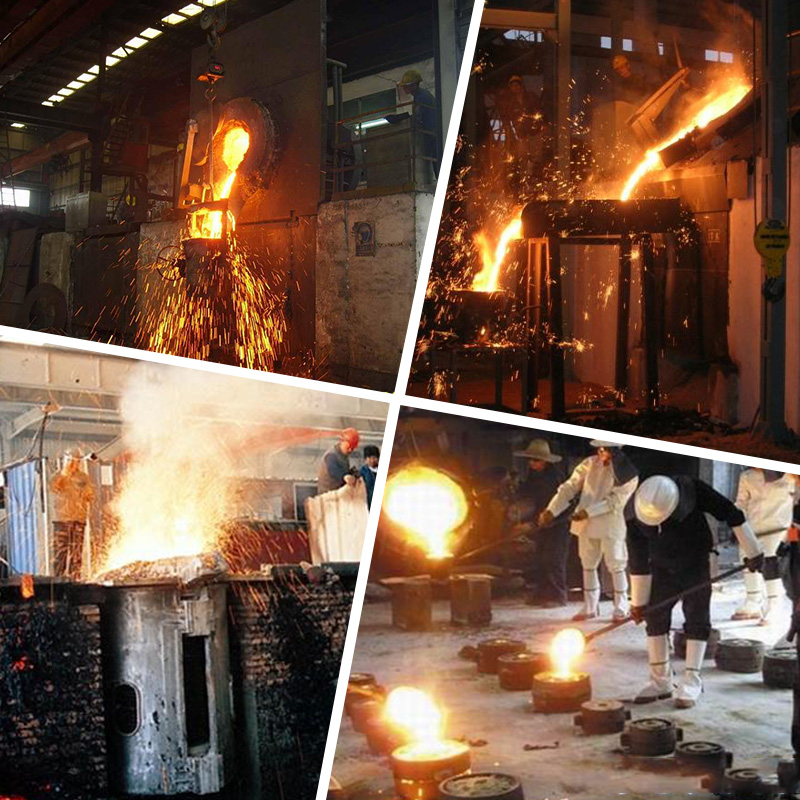90kw electric industrial Induction Cast Iron scrap Melting Furnace With Crucibles