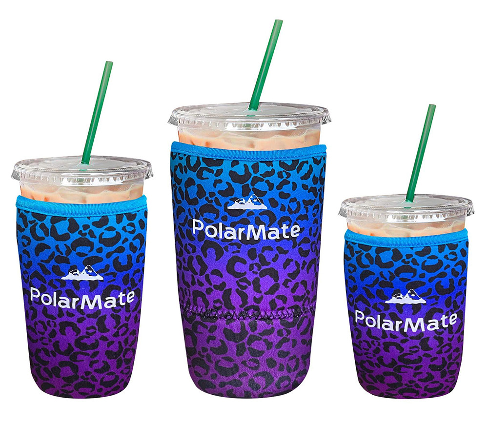 Reusable Neoprene Iced Coffee Cup Insulator Sleeve