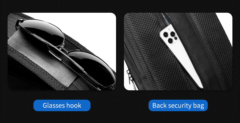 Fashionable Crossbody Mens Sling Bag Waterproof OEM/ODM Accepable