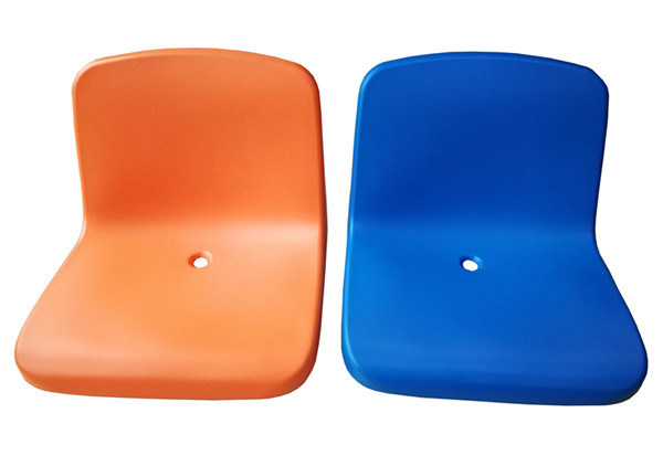 Blow Molded Hollow Football Stadium Bleacher Seats / HDPE Plastic Bleachers