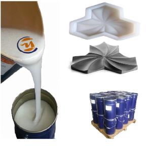 China 33 Shore A Alkali Resistant Room Temperature Cure Tin Cure Silicone For Concrete Molds wholesale