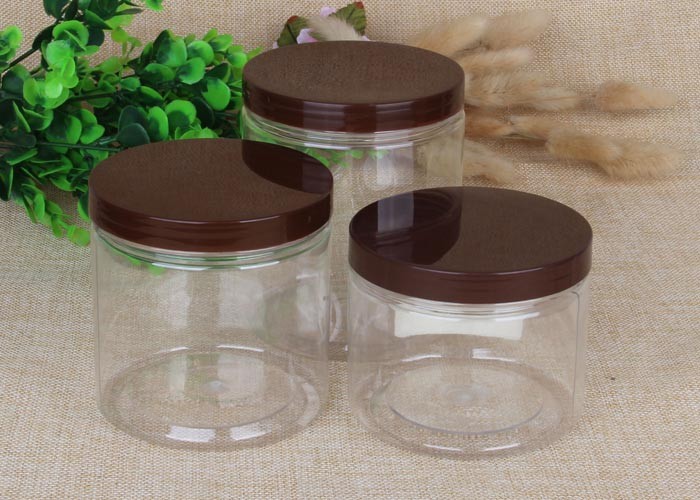 Recyclable Clear Pet Jars Plastic Packaging Damp - Proof 100 Ml To 3500 Ml