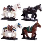 Children gifts medieval knight mount the three kingdoms war horse animal