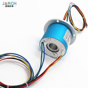China 5 Circuits 300RPM 20A Through Bore Slip Ring 25mm Rotary Joint Slip Ring wholesale