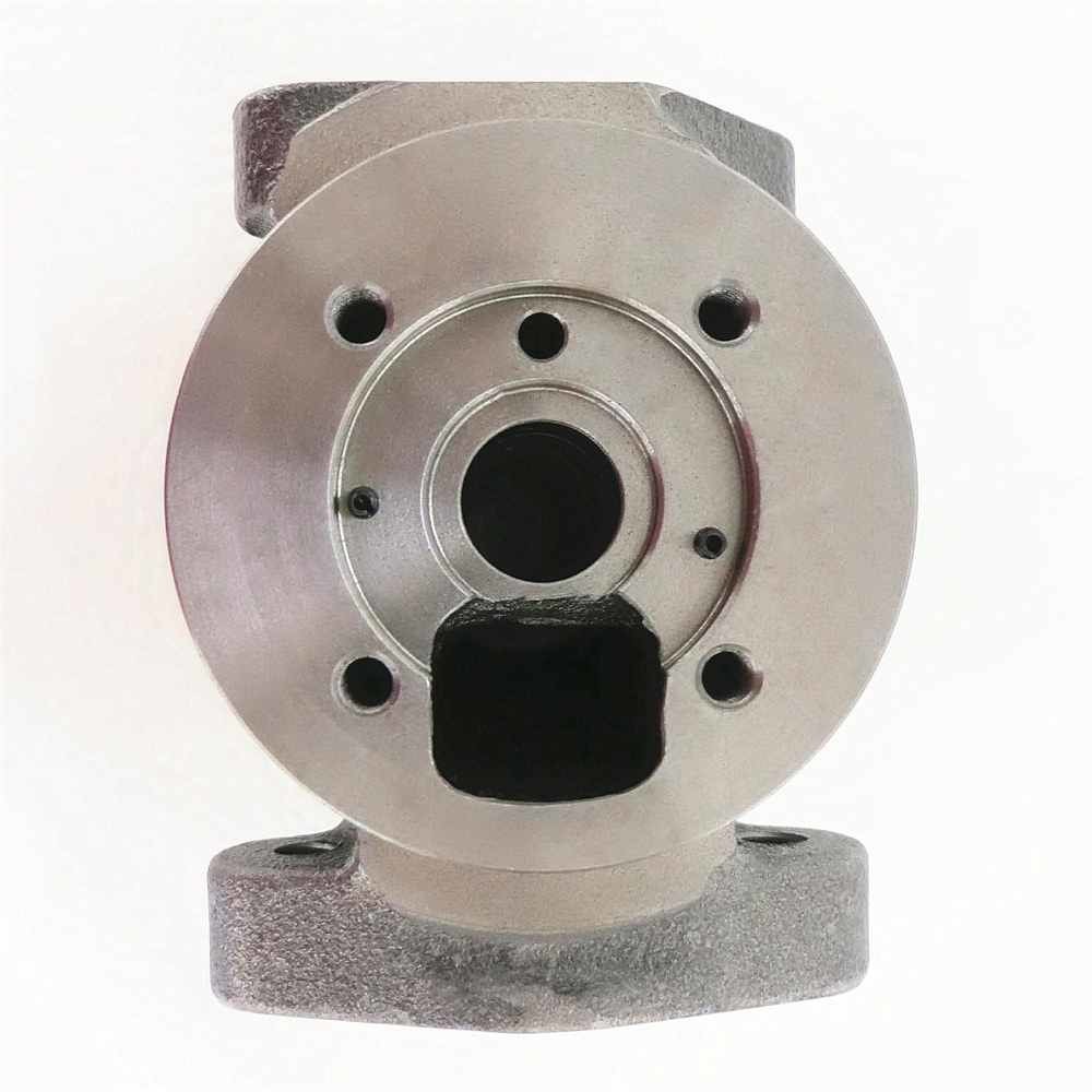 K27 Oil Cooled Bearing Housing Inletφ10+2-M8*1.25 Outletφ20.0+2-M8*1.25 For Turbocharger