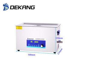 China Timing / Heating Ultrasonic Cleaning Machine Engine Model Parts 22L Capacity wholesale