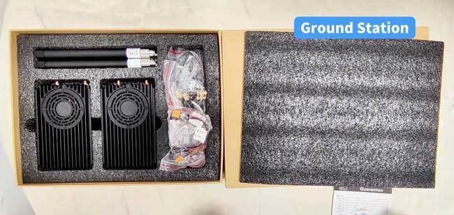 CD30Pro 50km UAV Video Transmitter HD Lightweight Wireless Data Link With AES128 Security Protection