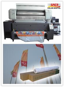 China Epson DX5 Head Digital Textile Printing Machine Inkjet Printer 1.6 Meter wholesale