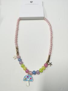 China Birthday Childrens Jewelry Bead Necklace Unisex Polished Finish wholesale
