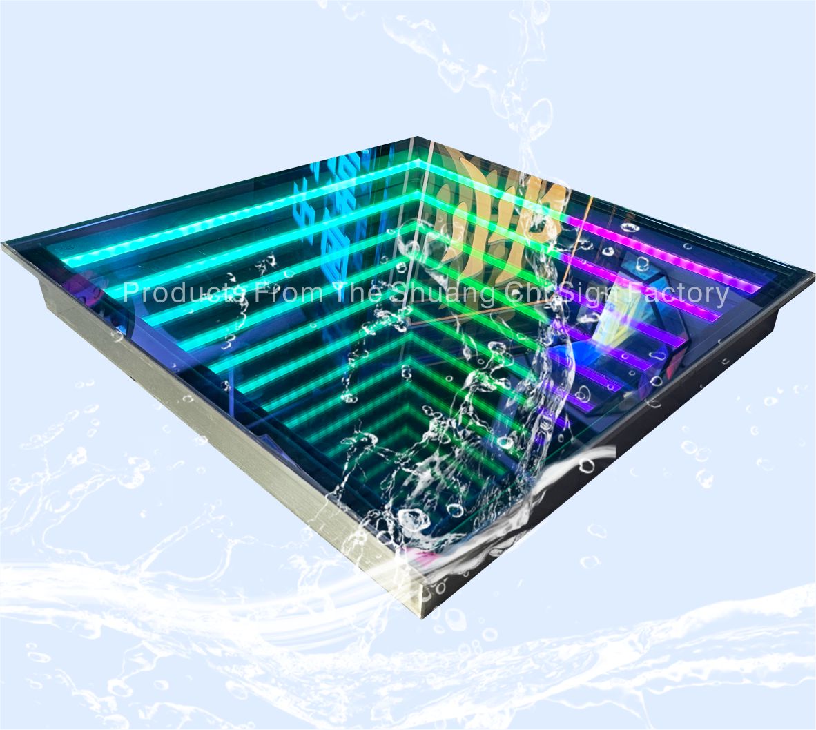 Unforgettable Events LED Dance Floor With 5050 RGB Led Lighted Floor Tiles