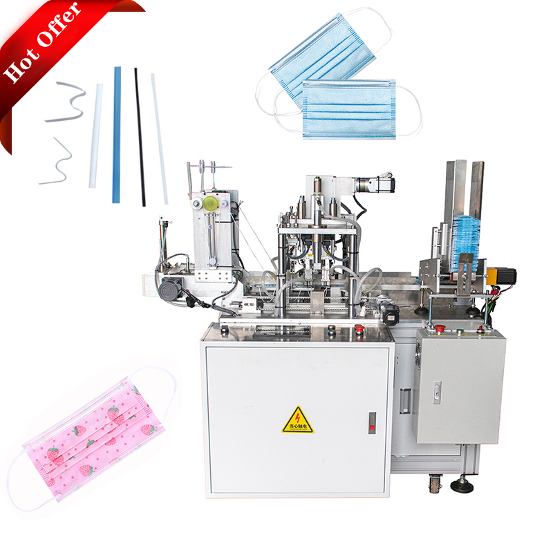 High Speed 6KW Elastic Disposable Mask Making Machine SGS
