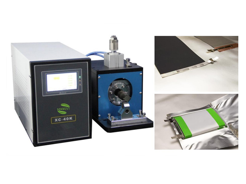 Ultrasonic Metal Spot Welding Machine 0.5 - 0.7Mpa Pressure For Pouch Cell