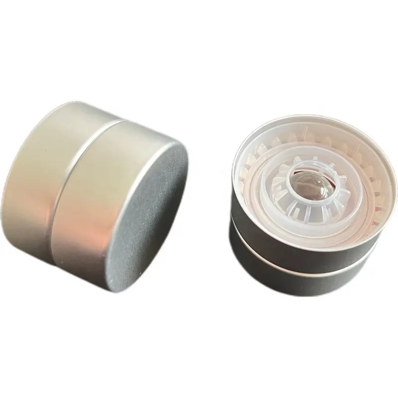 Plastic Screw Cap Round Bottle for Liquor Spirits Gin Whisky Vodka Non Refillable Logo