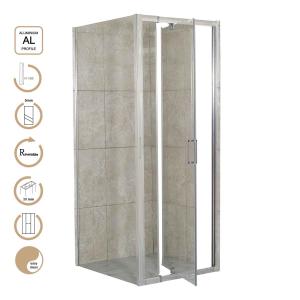 China 5mm Glass Pivot Door Shower Enclosure wholesale