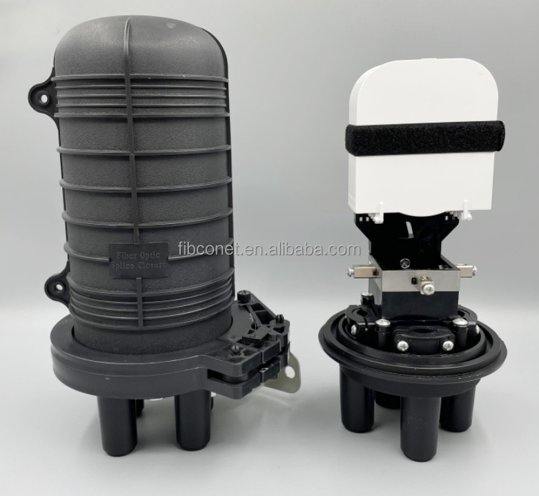 Outdoor Dome Cable Splice Hot Melt Style Closure Box IP68 48 Core Anti-Erosion with 1