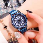 3ATM Water Resistant Mnimalist Quartz Watch Ladies Alloy Case Fashion Wrist