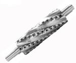 Light Duty Spiral Cutter Heads Woodworking Helical Blade Planer