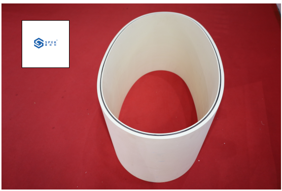 Endless Smooth Rubber Fish Bone Separation Belt