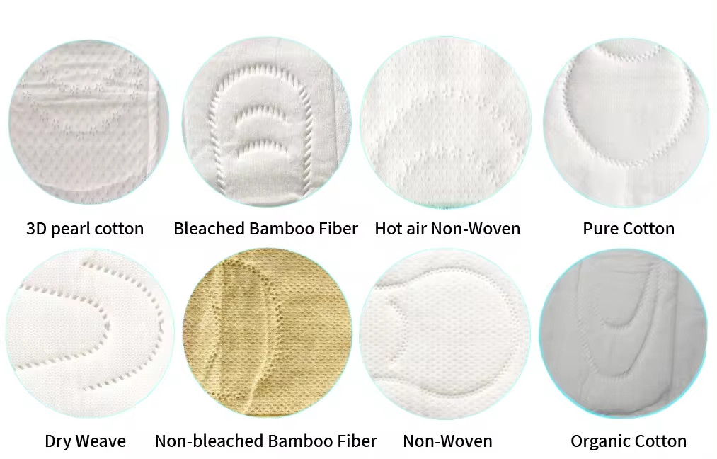 Thick Sanitary Towel Sanitary Napkin Factory Lady Cotton Sanitary Pads For Women