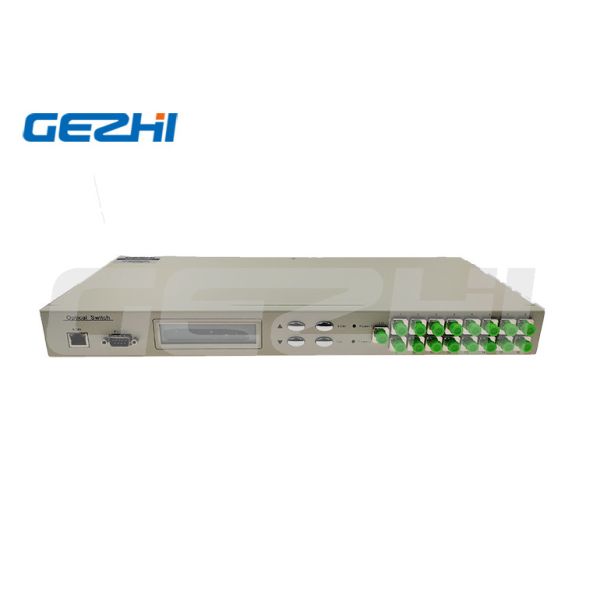 Single Mode And Multimode Rackmount 1X16 Optical Switch For Secure Communications