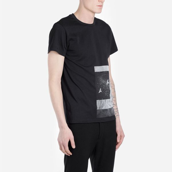 Anti - Pilling Mens O Neck T Shirt , Mens Custom T Shirts Digital Printing Technics