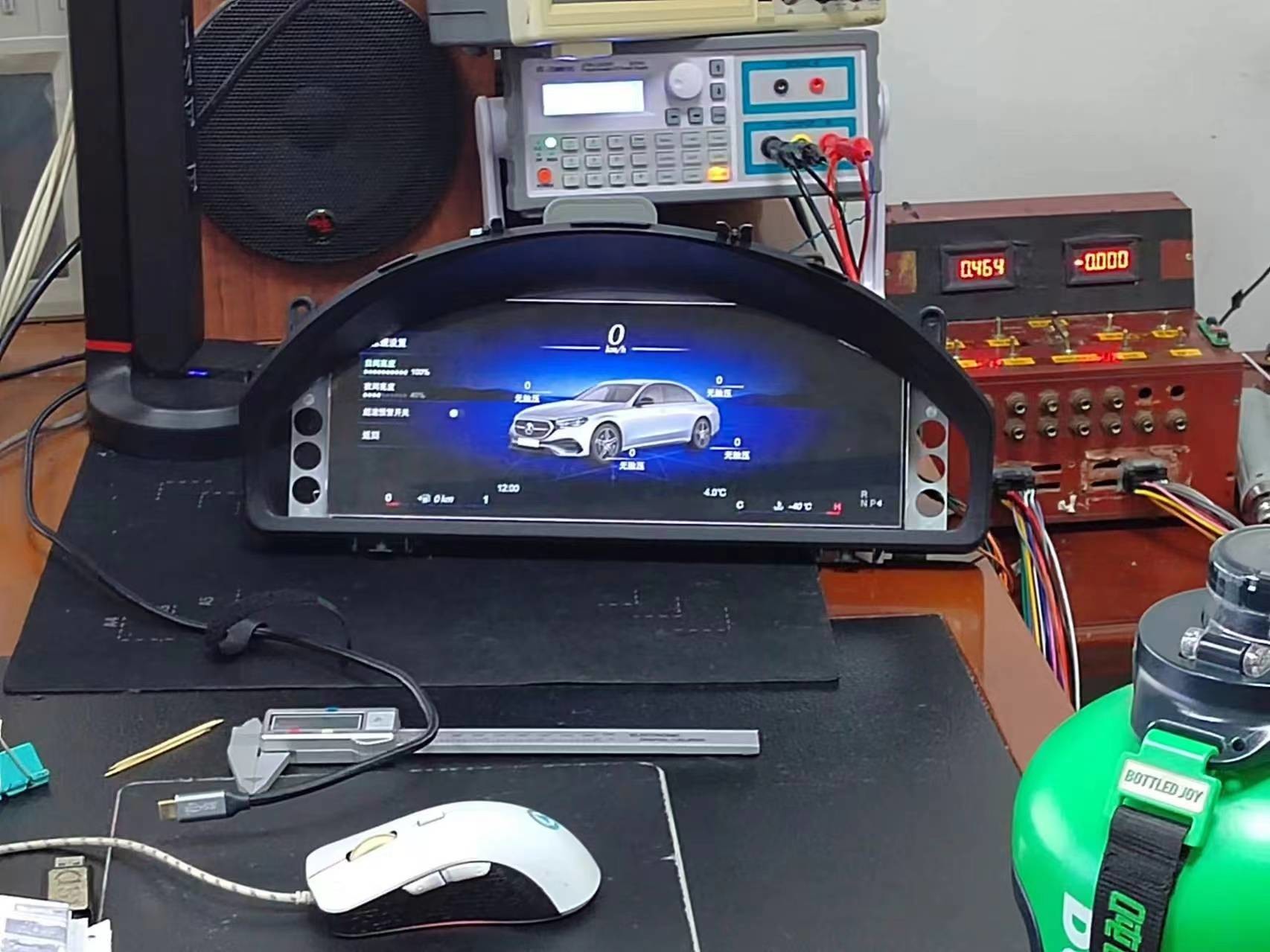 For Mercedes Benz E-Class Retrofit Dash Instrument Cluster Multifunctional