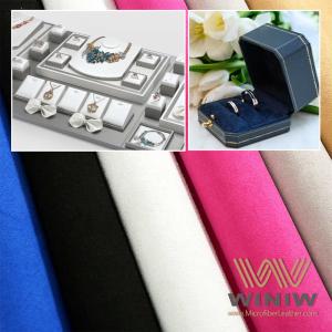 China Ultra Suede Vegan Leather Fabric Material For Display Stands wholesale
