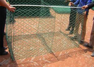 China Durable Hexagonal Wire Stone Gabion Baskets Woven Wire Stone Cages wholesale
