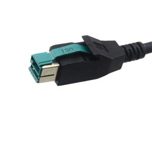 China 12V Powered USB LVDS Cable Assembly Male USB Aux Flush Mount 360 Degree wholesale