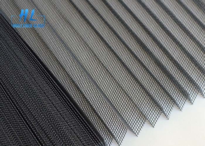 Huili Plisse Retractable Screen Convenient Installation Low Maintenance