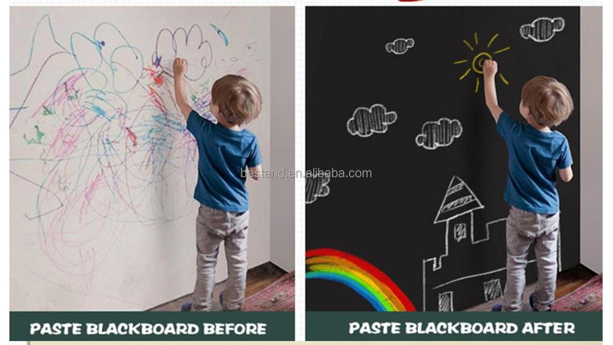 60cm*1.2m Removable Chalkboard Wall Sticker Green Blackboard Vinyl Sticker