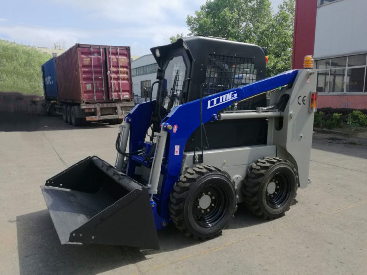 LTMG Full Hydraulic System 6 Wheel Skid Steer / Rubber Track Loader 51 HP Power