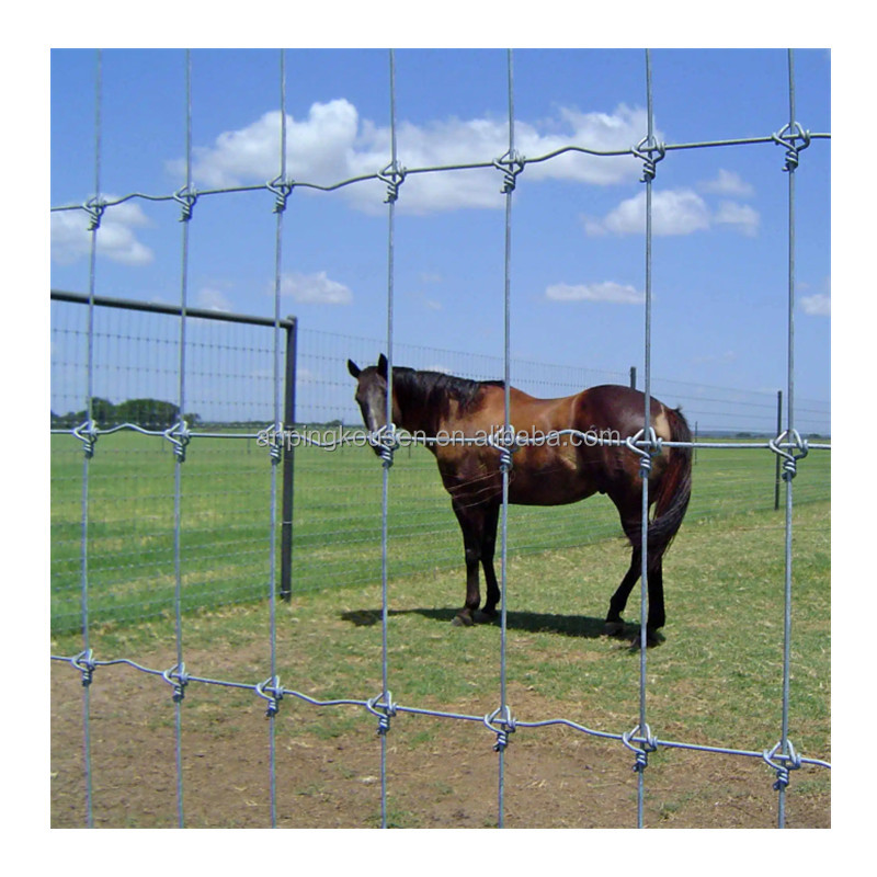 Fixed Knot Sheep Field Fence Veld Span Goat Proof Fence with 2.0mm-4.0mm Wire Diameter