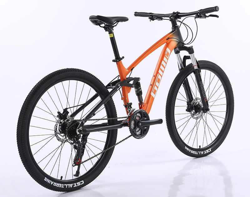 OEM Bicicletas Custom Full Suspension Mountain Bike by GOMID with SHIMANO Gear Cycle and Four Link Soft Tail Length m 172-182CM