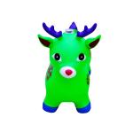 Childrens Animal Space Hoppers Inflatable Jumping Horse Ride Eco Friendly