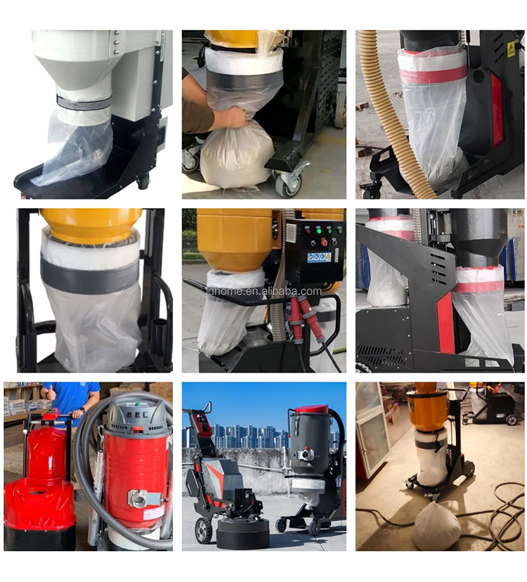 Dust Bag Industrial Dust Extractor Industrial Vacuum Cleaner Concrete Floor Grinding and Polishing Diamond Tools and Parts