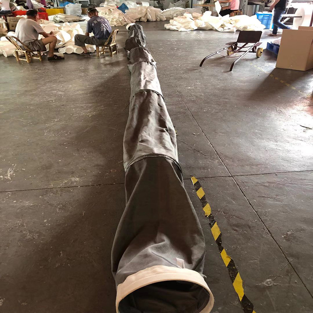Silicon Coated Woven Glass Fiber Filter Cloth for Metal Plants Filter Bag