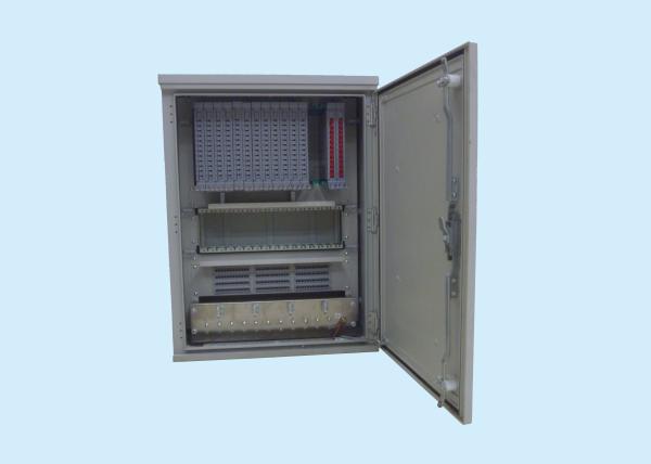 Wall Mounted Cross Connect Cabinet Jumper Free SMC Or Stainless Steel P65
