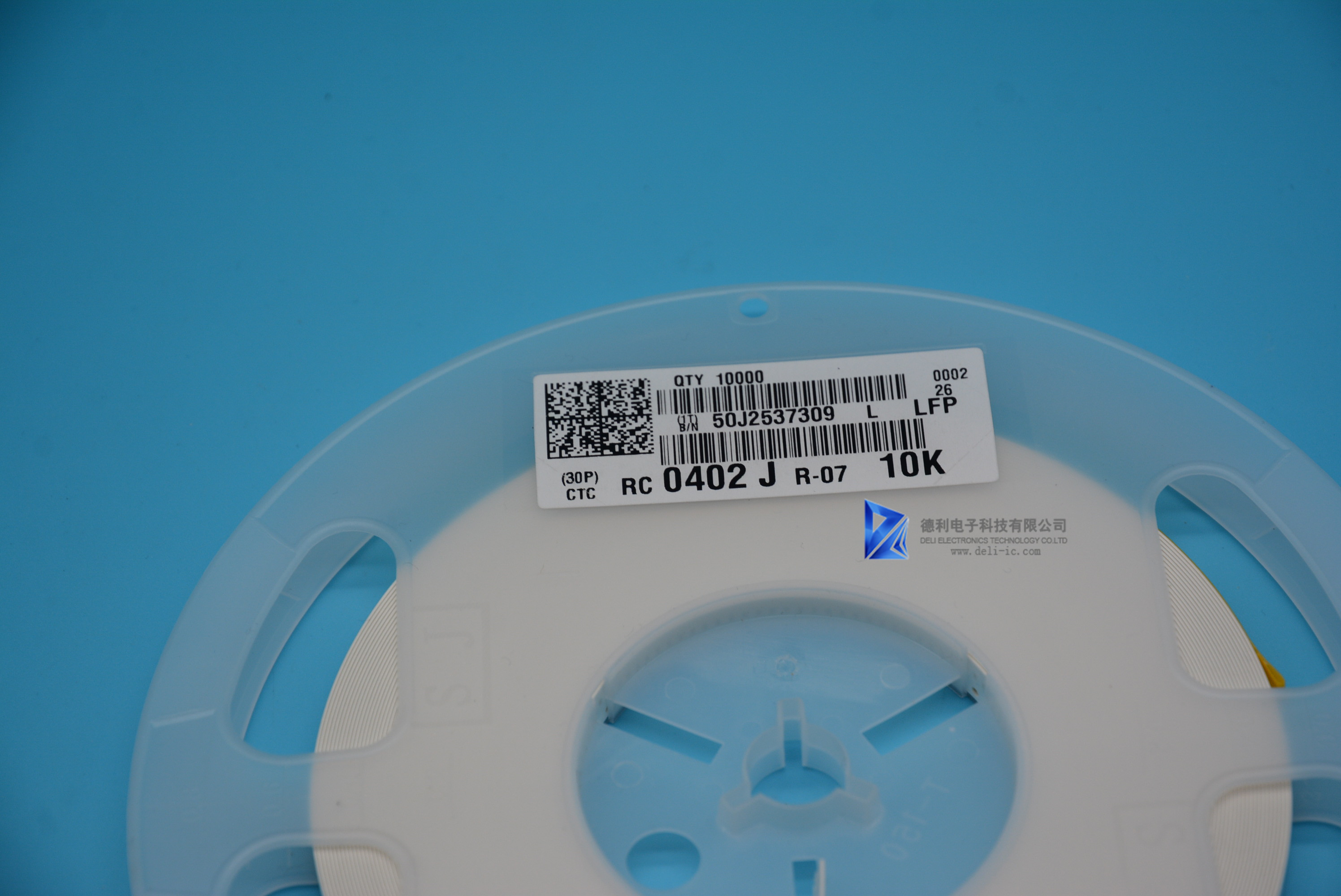 0402 0.063W 10kOhm SMT Thick Film Chip Resistor C0402JR0710KL