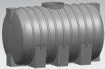 500 Gallon Horizontal Water Tank Mold 2000 Liters High Hardness