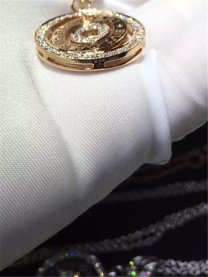 Real low price and high quality jewels B diamond necklace 18k gold diamond luxury low price jewel necklace
