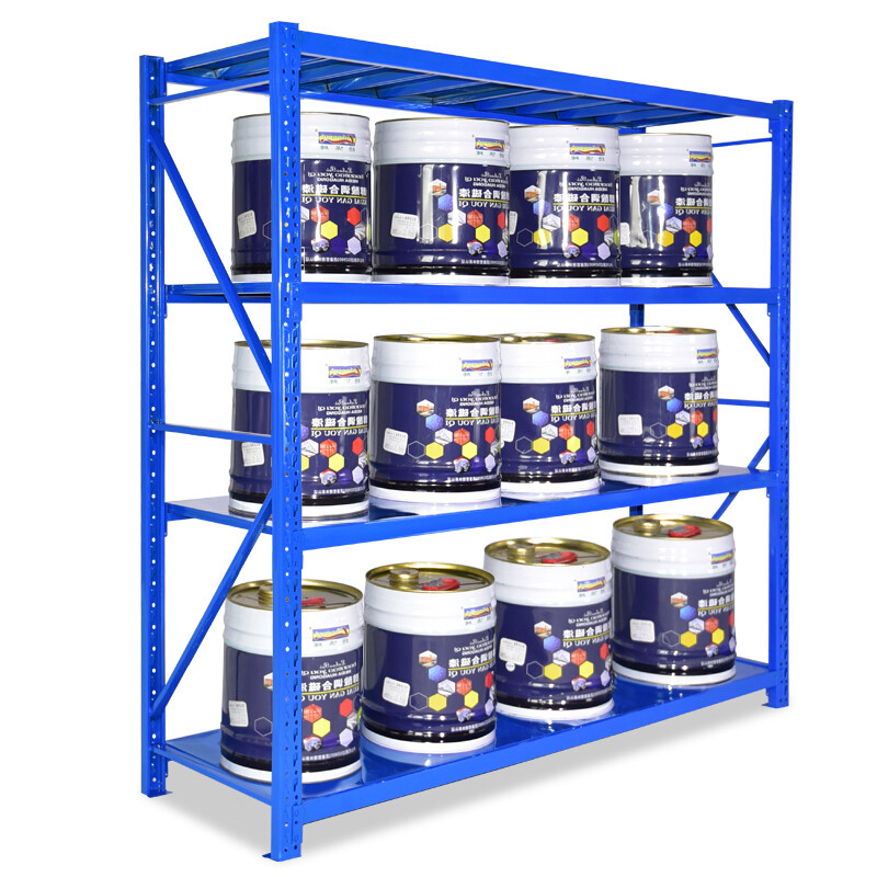 Hot sale 4 layer stainless steel storage rack, light duty metal shelf , adjustable warehouse racking system