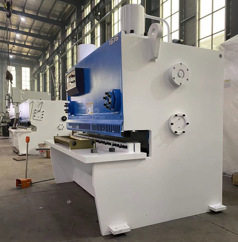 Metal Sheet Plate Shears CNC Hydraulic Guillotine Cutter E21s 16X1600mm