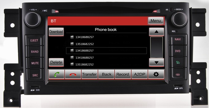 Ouchuangbo Suzuki Grand Vitara In Dash Touch Screen Car Multimedia radio bluetooth OCB-8164
