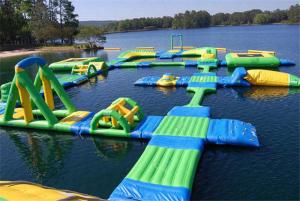 China Giant Commercial Inflatable Water Parks Summer Water Toys Game For Lake wholesale