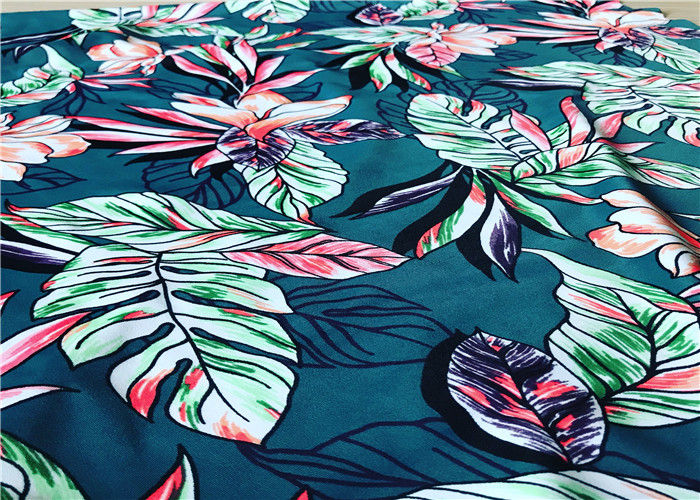 4 Way Stretch Knit Repreve Unifi Fabric With High Speed Digital Printing