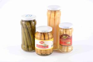 China Nutritious Salty Green Canned White Asparagus / Bulk Canned Food High Fiber wholesale