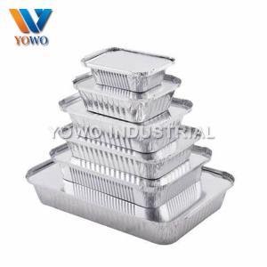 China 16oz 175×110×40mm Disposable Aluminum Foil Food Containers wholesale