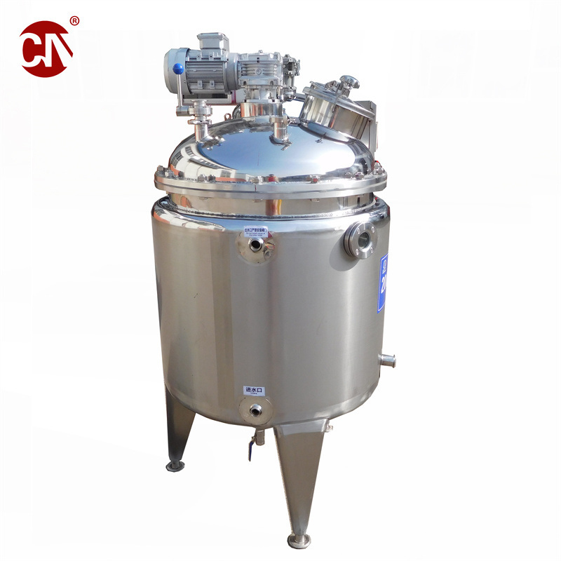 Mixing Tank 100L 150L 200L 300L 500L 1000L 2000L Juice Flavored Milk Stainless Steel Mixer