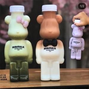 China Recyclable 700ml Teddy Bear Drink Bottle For Soda Beverage wholesale